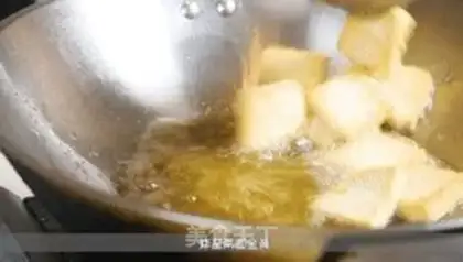 Make Tofu cabbage step 1