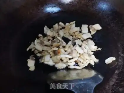 Make Cream pepper fried oil step 0