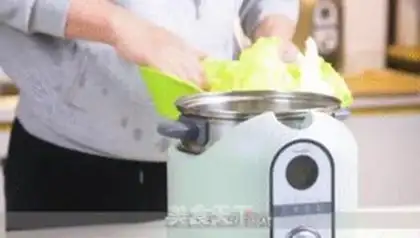 Make Tofu cabbage step 2