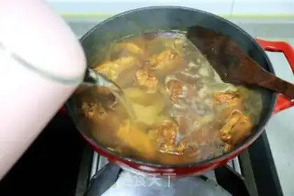 Make A pot of stew for the ribs step 9