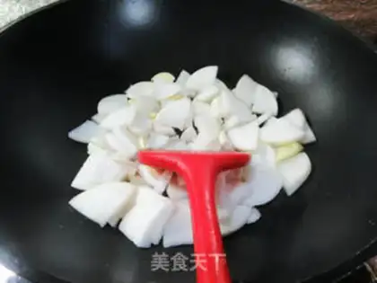 Make Scum of radish step 2