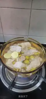 Make Rock-and-martial olive chop soup step 3