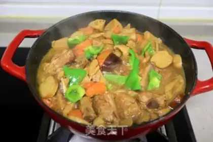 Make A pot of stew for the ribs step 11