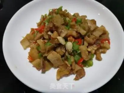Make Cream pepper fried oil step 5