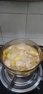 Make Rock-and-martial olive chop soup step 5