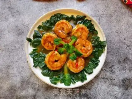 Make Black pepper sauce, shrimp step 13