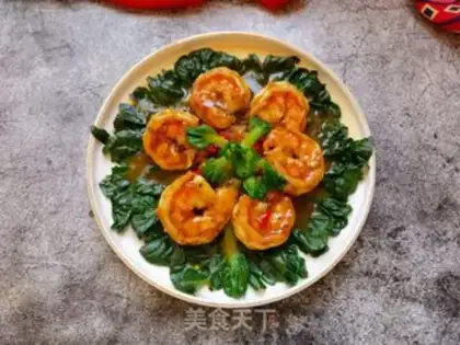 Make Black pepper sauce, shrimp step 14