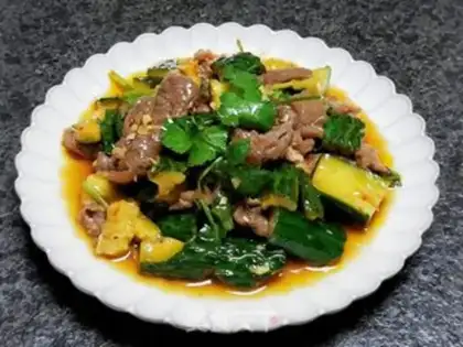 Make cucumber beef step 14
