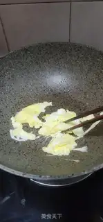Make ♪ Scrambling eggs for fans ♪ step 2
