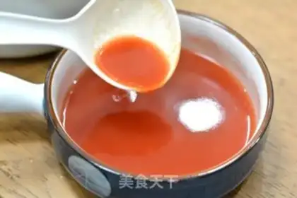 Make Tomato soup, chicken and shrimp step 14