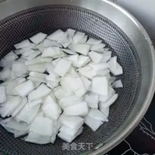 Make Garlic intestines step 1