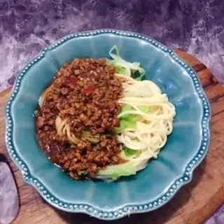 Make Pot sauce noodles step 11