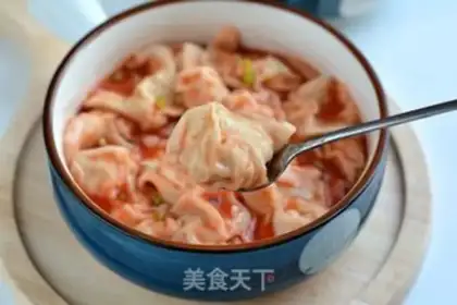 Make Tomato soup, chicken and shrimp step 16