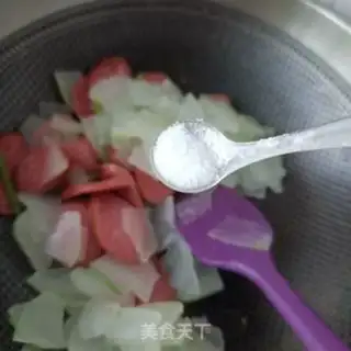 Make Garlic intestines step 9