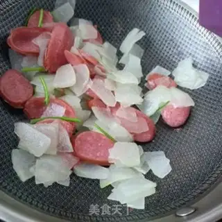 Make Garlic intestines step 10
