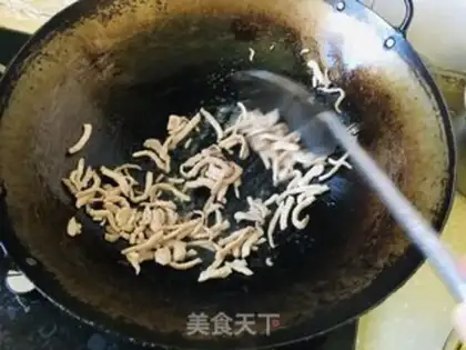 Make Garlic fried meat step 2