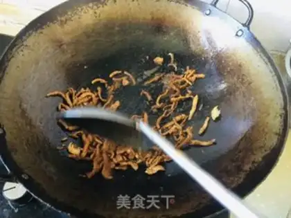 Make Garlic fried meat step 3