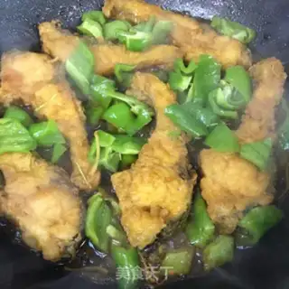 Make ♪ Sweet green pepper fish ♪ step 8