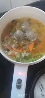 Make Beefball cook fans step 3