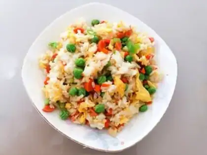 Make Peas and eggs step 4