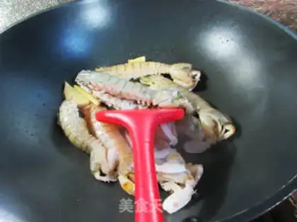 Make Red shrimp step 2