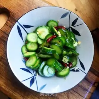 Make Cool cucumber chips step 7