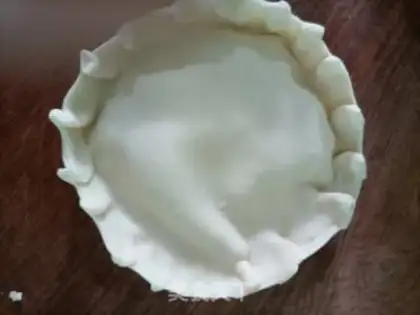 Make A green mushroom pie step 10