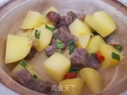 Make Potato beef step 11