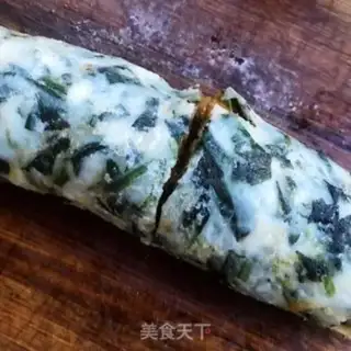 Make Spinach rolls and potatoes step 9