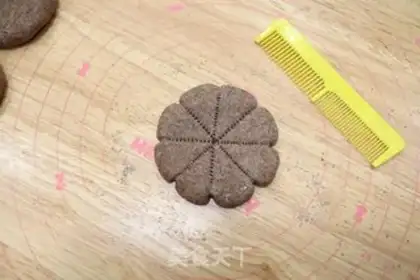 Make Black wheat cakes and meat clamps step 7