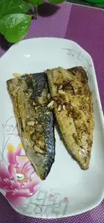 Make Garlic mackerel step 9