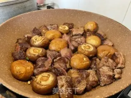 Make Mustard beef step 2