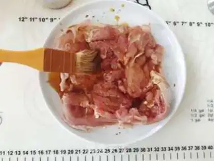 Make Air-cooked fried chicken leg step 5