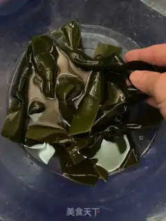 Make Sea bean steak soup step 1