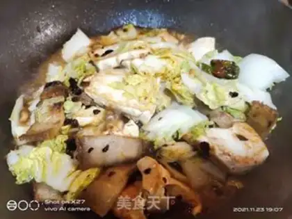 Make Cabbage tofu step 3