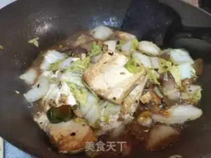 Make Cabbage tofu step 4
