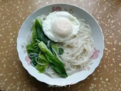 Make Red shrimp egg noodles step 6