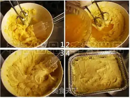Make Mini original pound cake step 2