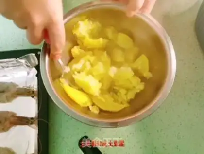 Make Cheese shrimp step 2