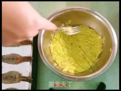 Make Cheese shrimp step 5