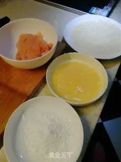 Make Two-story pork chopburger step 2