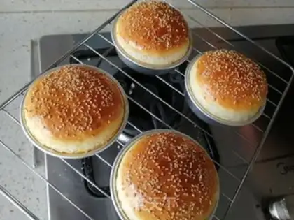 Make Two-story pork chopburger step 5