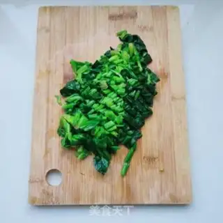 Make Spinach corn pasta step 1
