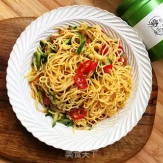 Make Frozen corn noodles step 7