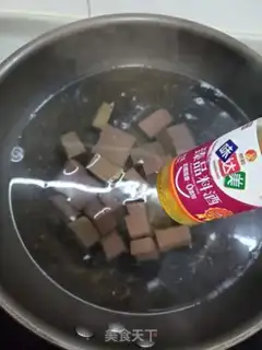 Make Duck blood tofu step 6