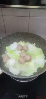 Make Beefball cabbage soup step 5