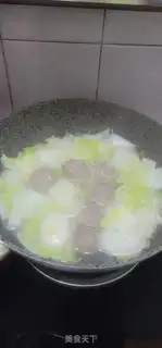 Make Beefball cabbage soup step 6