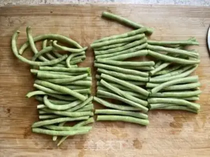 Make The bean horns step 1