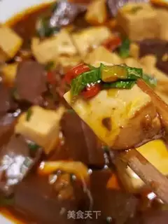 Make Duck blood tofu step 15