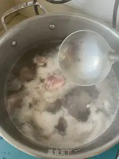Make The radish corn chop soup step 3